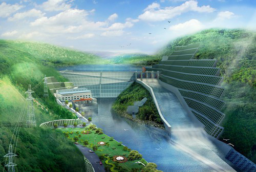 乐东老挝南塔河1号水电站项目